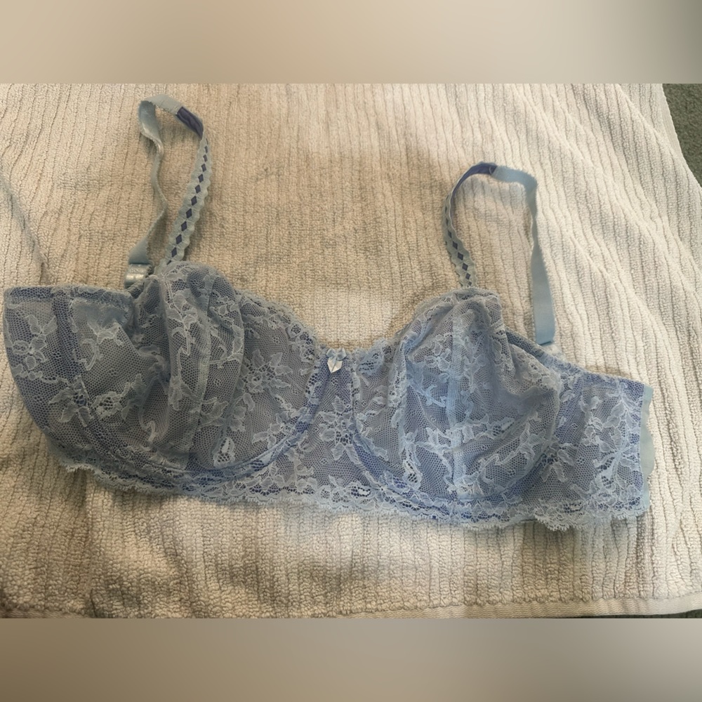 Cute lace light blue and dark blue strap